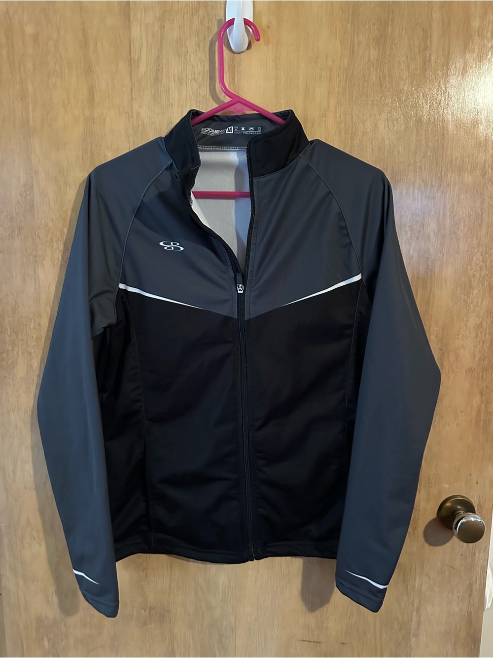 Boombah Women's Black & Gray Performance Jacket